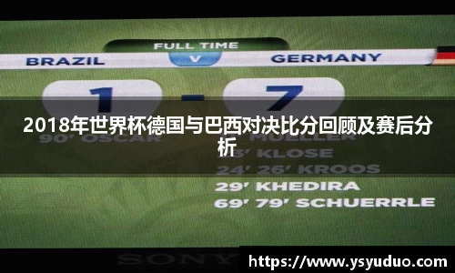 2018年世界杯德国与巴西对决比分回顾及赛后分析